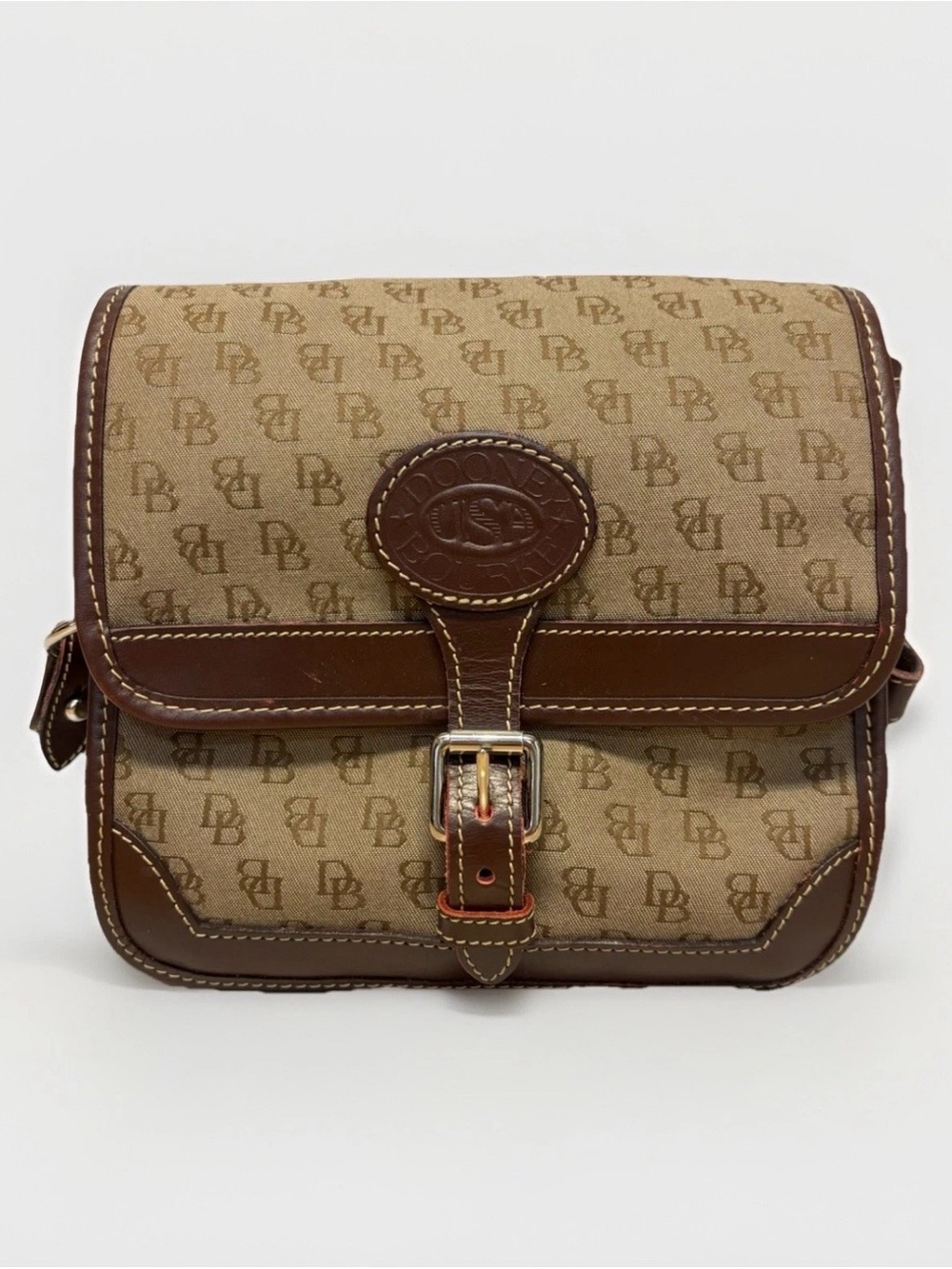 Dooney & Bourke Monogram Canvas Crossbody Bag #5890